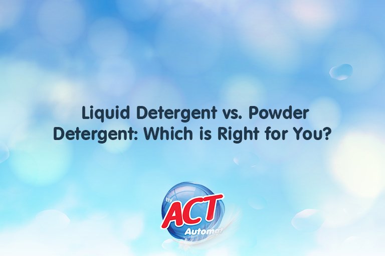 Liquid Laundry Detergent vs. Powder Laundry Detergent